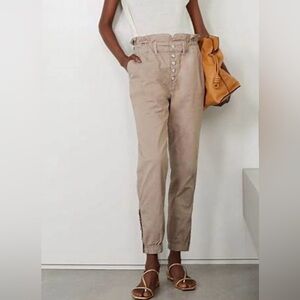 VERONICA BEARD JEANS TEDI TAPERED HIGH RISE PANTS